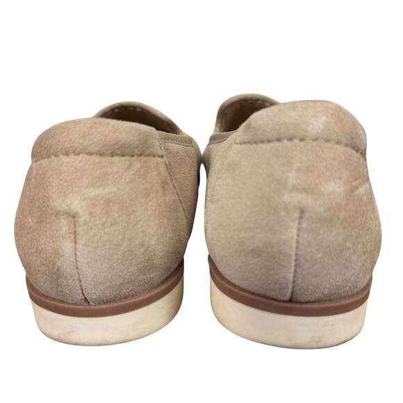 Clarks Serena Brynn Womens Suede Slip On Comfort Shoes Loafers Beige sz 7.5 M - Picture 11 of 16